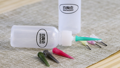 百陶會(huì )泥漿畫(huà)瓶